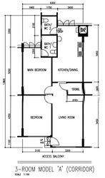 Blk 4 Teck Whye Heights I (Choa Chu Kang), HDB 3 Rooms #577528821